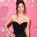 Lauren Sanchez Upgrades Strapless Catsuit With Fur Coat & Chunky Belt