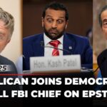 Epstein Files Hearing: Kash Patel Cornered By Republican Thomas Massie And Democrats | Rewind 2025