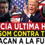 Fuerte Disputa en el CONGRESO NEWSOM EXPULSA a TRUMP del PAÍS