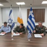 Trilateral work plan for military cooperation between Israel, Greece, Cyprus signed