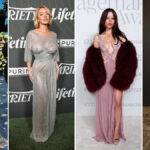 Sheer fashion took center stage in 2025, and these celebrities delivered the year’s most talked-about looks