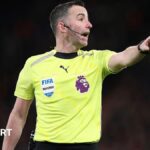 Chris Kavanagh promoted as England has three Uefa elite referees for first time in eight years