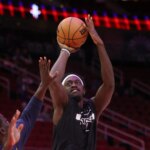 Best photos of Pacers vs. Rockets in an NBA basketball game in Houston