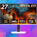 Save over $350 on this 27″ 240Hz OLED 4K gaming monitor in this Amazon deal