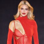 Kendall Jenner’s Low-Cut Red Dress Will Lift Holiday Spirits