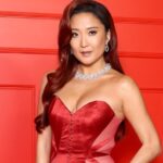 Ashley Park’s High Slit Ermanno Scervino Gown Is Royalty at Peak