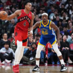 Raptors star Scottie Barnes records historic triple-double in overtime comeback win over Warriors
