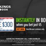 DraftKings Missouri promo code is now live: Bet $5, get $300 in bonus bets for college football, NBA
