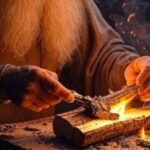 Leonardo’s wood charring method predates Japanese practice