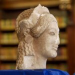 Ancient Greek marble kore head unearthed in Etruscan Vulci reveals rare evidence of cross-cultural exchange outside Greece