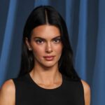 Kendall Jenner Wears a Plunging Red Sequin Dress on Christmas Eve