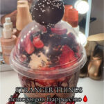 @jazzyfrmvaa : mocha cookie crumble frappuccino with strawberry purée & strawber…