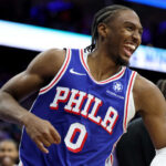 NBA All-Star Tyrese Maxey takes part in 2025 National Dog Show during the holidays