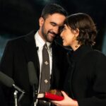 New York City Mayor Zohran Mamdani and Rama Duwaji Matched in Sleek Black at His Swearing In