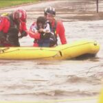 Man and child rescued from rushing water near San Diego’s Fashion Valley area