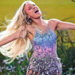 Zara Larsson Elevates Sheer Roberta Einer Minidress With Fur