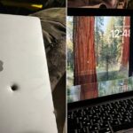 Soldier’s M1 MacBook Air stops artillery shell fragment, yet still works