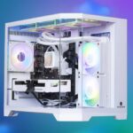 Newegg shaves hundreds off all-white VTG RX 9060 XT 16GB gaming PC making it outstanding value