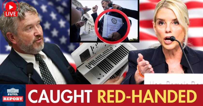 Massie Caught Bondi Red-Handed Hiding A Name In Epstein Files — She Called Him ‘Failed Politician’