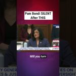 Pam Bondi was SILENT After THIS