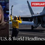 Top U.S. & World Headlines — February 16, 2026