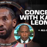 Stephen A. has TWO QUESTIONS about Kawhi Leonard going forward… | First Take