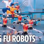 China’s humanoid robots perform incredible martial arts stunts for Chinese New Year