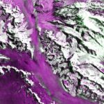 Landslide and Avalanche Debris Litter Hubbard Glacier