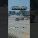 Cartel CJNG ataca o exército mexicano!