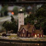 Presque Isle Lighthouse added to the Miniature Railroad & Village at Kamin Science Center