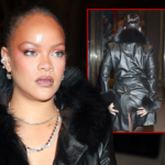 Rihanna Accidentally Flashes Butt While Walking into A$AP Rocky’s Fashion Show