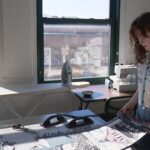 Maine fashion designer turns heads with upcycled pieces