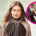 Gigi Hadid and Bradley Cooper Enjoy PDA Before Model Opens the Ralph Lauren Fashion Show