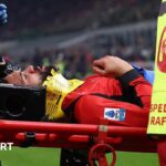 Ruben Loftus-Cheek: AC Milan midfielder carried off with head injury against Parma