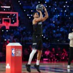 Devin Booker falls short to Damian Lillard in All-Star 3-point contest