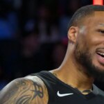 Watch Giannis and Damian Lillard have fun moment after 3 point contest