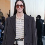 Indiana Fever fashionista Caitlin Clark in Milan for Prada fashion show