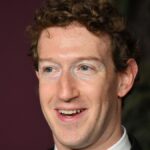 Mark Zuckerberg takes over the front row at Prada in Milan Fashion Week