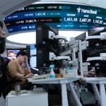 Asian shares are mixed, US futures edge higher as AI fears drag Wall Street lower