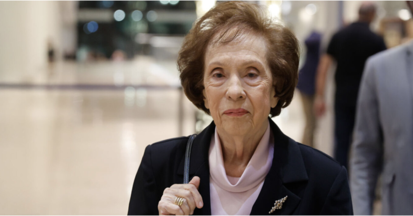 Anna Psarouda-Benaki Dies at 92, First Female Speaker of the Hellenic Parliament