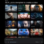 Gemini app adds video templates to quick start generation 