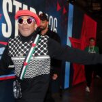 Spike Lee, Kyrie Irving wear pro-Palestinian outfits to NBA All-Star Game featuring first Israeli player