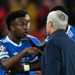 Benfica-Real Madrid stopped after Vinicius Jr appears to allege racist abuse