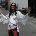 6 Unexpected Ways Los Angeles Fashion Girls Are Styling Their Scarves