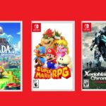 A bunch of first-party Nintendo Switch games are now on sale