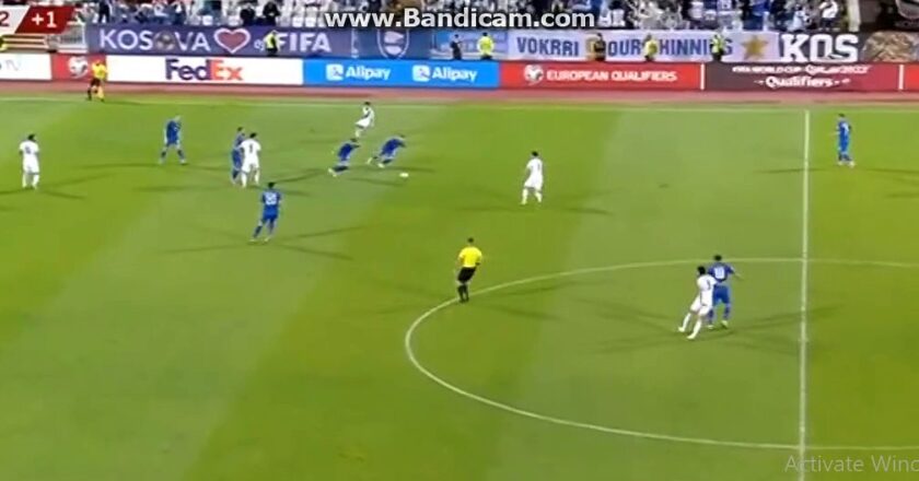 Douvikas A.GOAL  Kosovo 0 – 1 Greece Greece