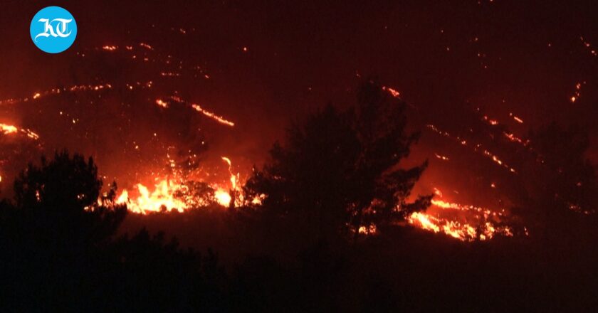 Greece wildfires trigger largest evacuation in Greek history