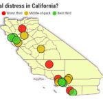Where in the Bay Area are people feeling the most financial distress?