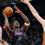 NBA fines Anthony Edwards $25,000 for throwing a ball into the stands after the halftime buzzer