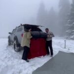 @bushcraft_amazing Camping in snowy days         …